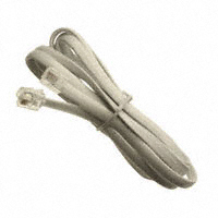 MOD CORD REVERSED 6-6 WHITE 7' | AT-S-26-6/6/W-7/R-R | A2661R-07-ND | Digi-Key Corp.